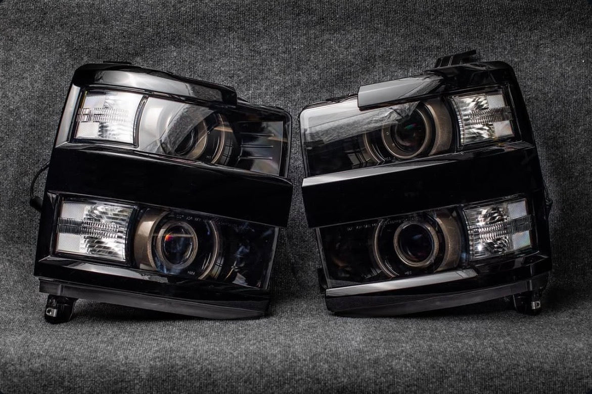 Chevy Silverado OEM Headlights (2015-2019 HD)