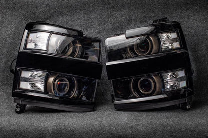 Chevy Silverado OEM Headlights (2015-2019 HD)