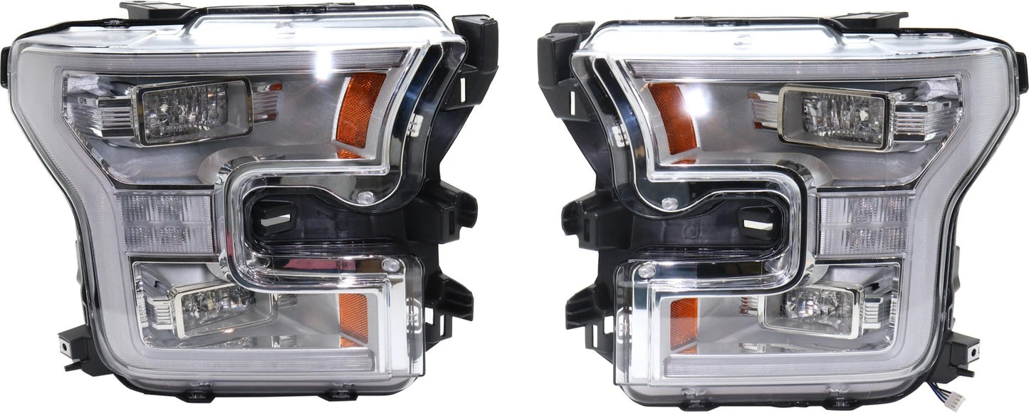 Ford F-150 OEM Projector LED Headlights (2015-2017)