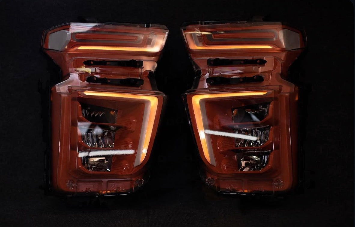 Chevy Silverado OEM Reflector LED Headlights (2020-2022 HD)