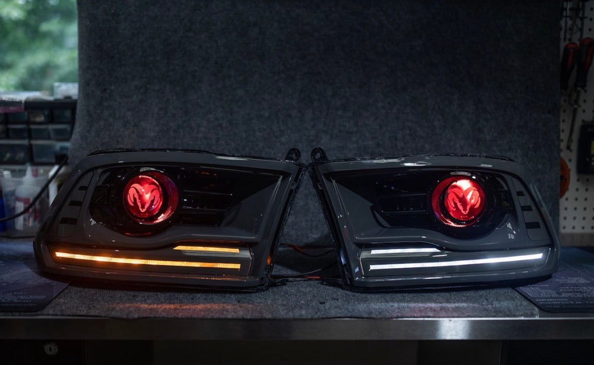 Dodge Ram OEM Projector Headlights (2009-2018)