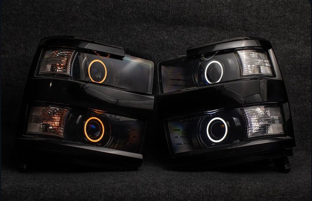 Chevy Silverado OEM Headlights (2015-2019 HD)