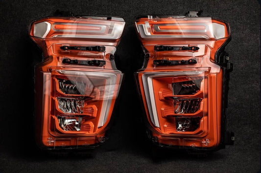 Chevy Silverado OEM Reflector LED Headlights (2020-2022 HD)