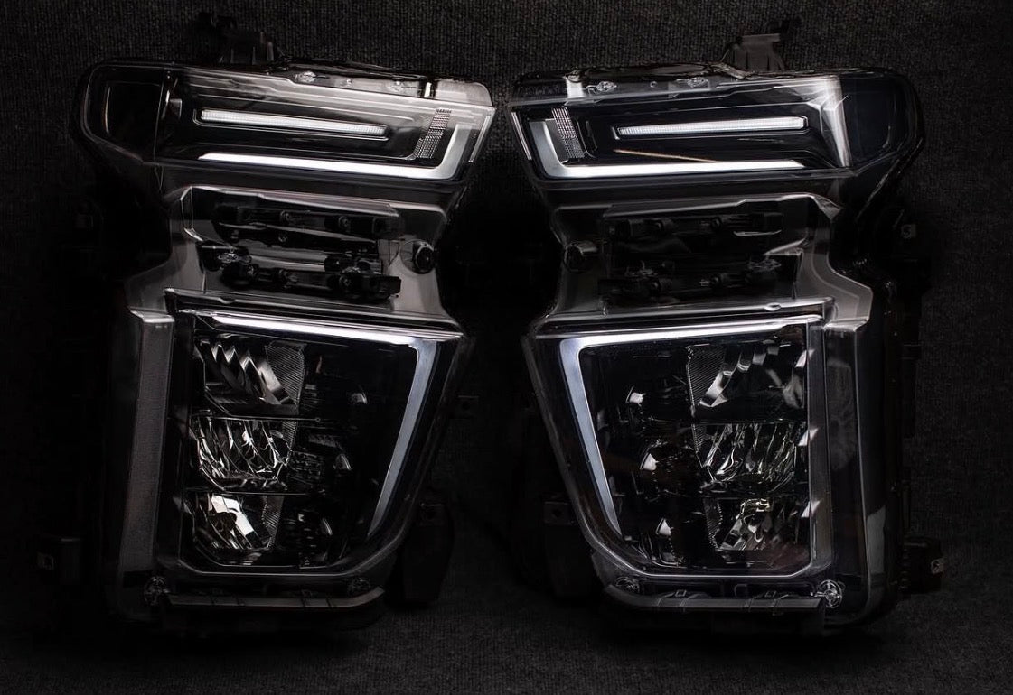 Chevy Silverado OEM Reflector LED Headlights (2020-2022 HD)