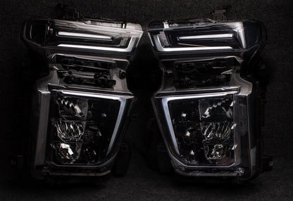 Chevy Silverado OEM Reflector LED Headlights (2020-2022 HD)
