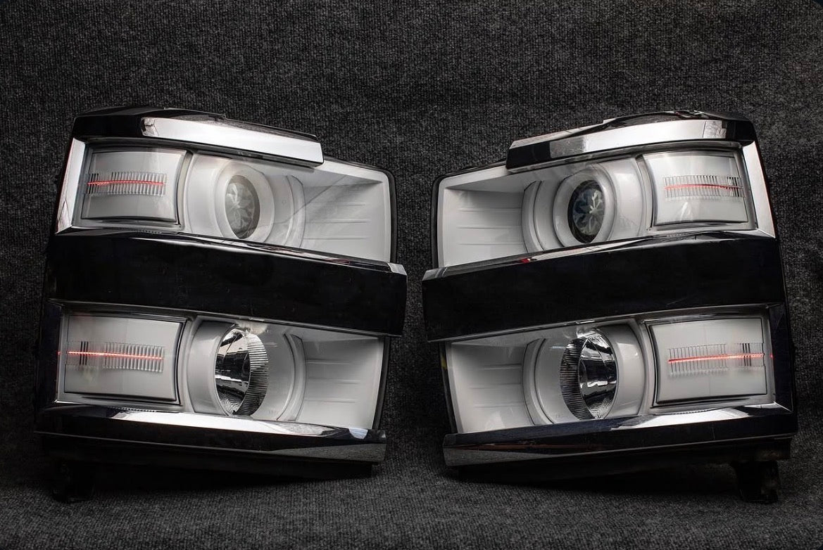 Chevy Silverado OEM Headlights (2015-2019 HD)