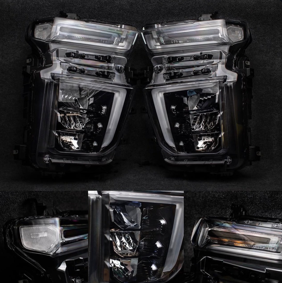 Chevy Silverado OEM Reflector LED Headlights (2020-2022 HD)