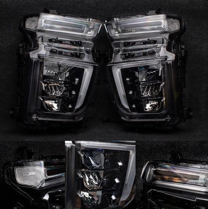 Chevy Silverado OEM Reflector LED Headlights (2020-2022 HD)