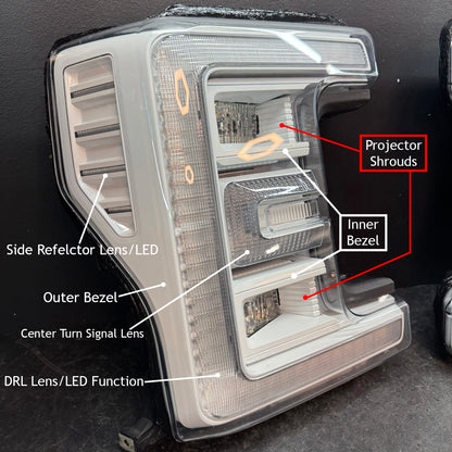 Ford Superduty OEM Headlights (2017-2019)