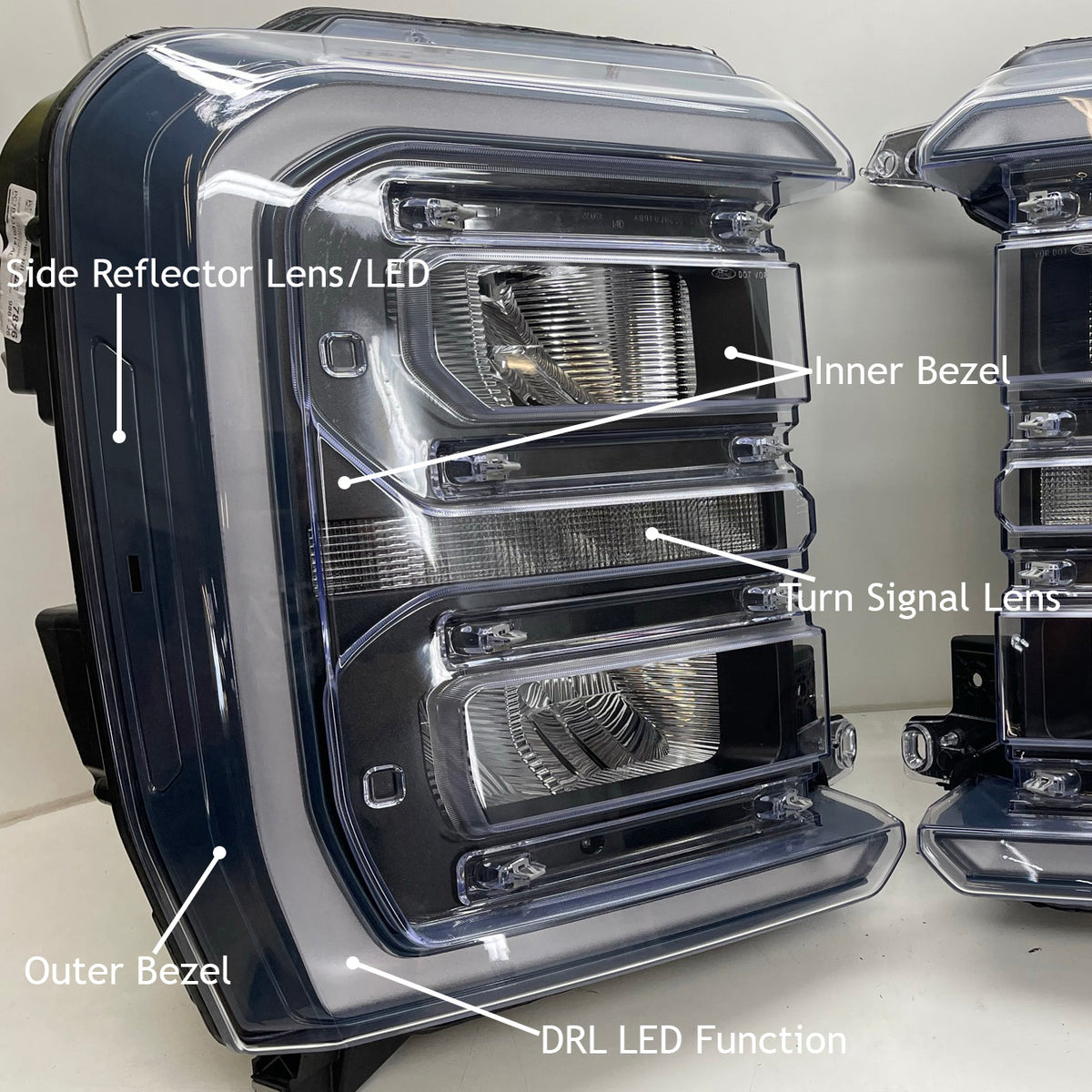 Ford Superduty OEM Reflector Headlights (2023-2026)